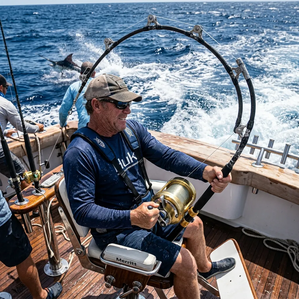 Sport fishing in Port de Pollensa with professional gear